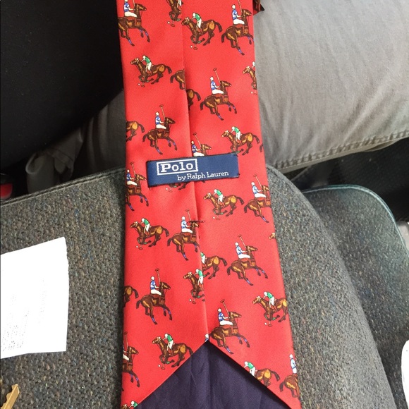 Men's Polo Ralph Lauren Dress Tie - Picture 4 of 5